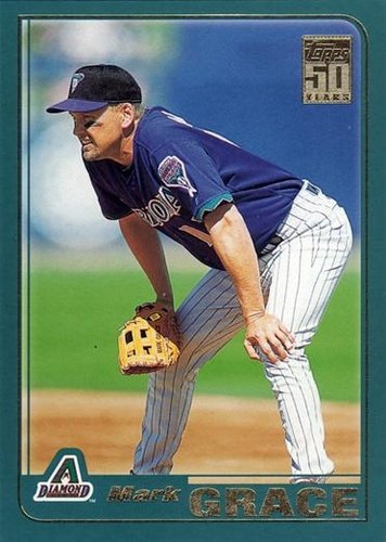 #T17 Mark Grace - Arizona Diamondbacks - 2001 Topps Traded & Rookies Baseball