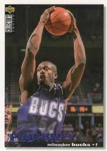#17 Ed Pinckney - Toronto Raptors - 1995-96 Collector's Choice Basketball