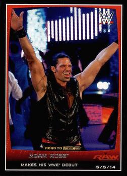 #17 Adam Rose - 2015 Topps WWE Road to Wrestlemania Wrestling