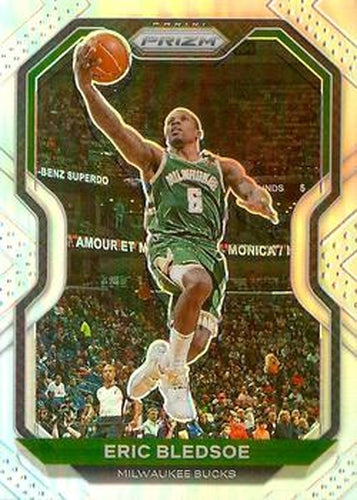 #17 Eric Bledsoe - Milwaukee Bucks - 2020-21 Panini Prizm - Silver Prizms Basketball