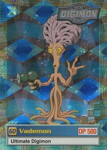 #17of32 60 Vademon - 2000 Upper Deck Digimon Series 2 - Silver Foil