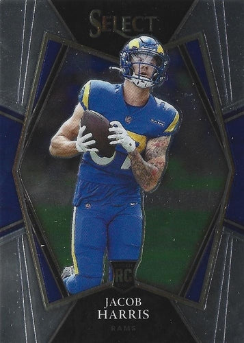 #180 Jacob Harris - Los Angeles Rams - 2021 Panini Select Football