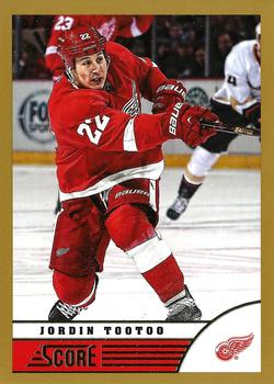 #180 Jordin Tootoo - Detroit Red Wings - 2013-14 Score - Gold Hockey