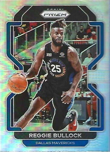 #180 Reggie Bullock - Dallas Mavericks - 2021-22 Panini Prizm - Silver Basketball