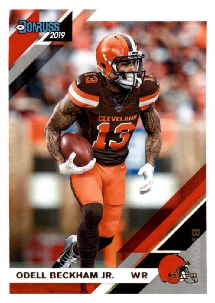 #180 Odell Beckham Jr. - Cleveland Browns - 2019 Donruss Football