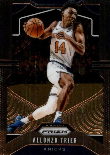 #180 Allonzo Trier - New York Knicks - 2019-20 Panini Prizm Basketball