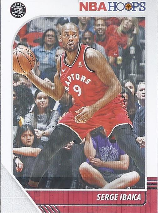 #180 Serge Ibaka - Toronto Raptors - 2019-20 Hoops Basketball