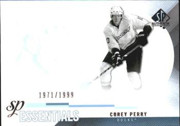 #180 Corey Perry - Anaheim Ducks - 2010-11 SP Authentic Hockey