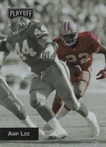 #180 Amp Lee - San Francisco 49ers - 1993 Playoff Football