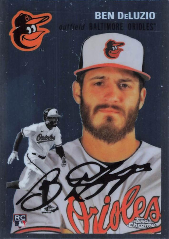#180 Ben DeLuzio - Baltimore Orioles - 2023 Topps Chrome Platinum Anniversary Baseball