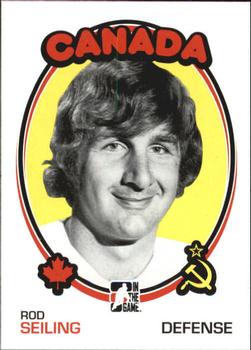 #180 Rod Seiling - Canada - 2009-10 In The Game 1972 The Year In Hockey