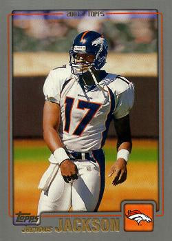 #180 Jarious Jackson - Denver Broncos - 2001 Topps Football