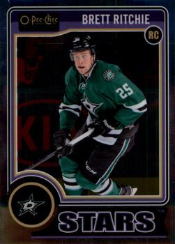 #180 Brett Ritchie - Dallas Stars - 2014-15 O-Pee-Chee Platinum Hockey