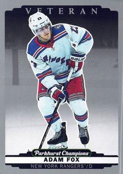 #180 Adam Fox - New York Rangers - 2022-23 Parkhurst Champions - Silver Hockey