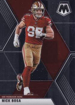 #180 Nick Bosa - San Francisco 49ers - 2020 Panini Mosaic Football