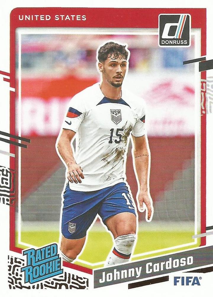 #180 Johnny Cardoso - USA - 2023-24 Donruss Soccer