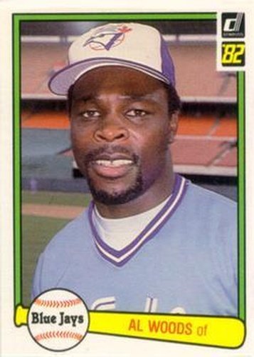 #180 Al Woods - Toronto Blue Jays - 1982 Donruss Baseball