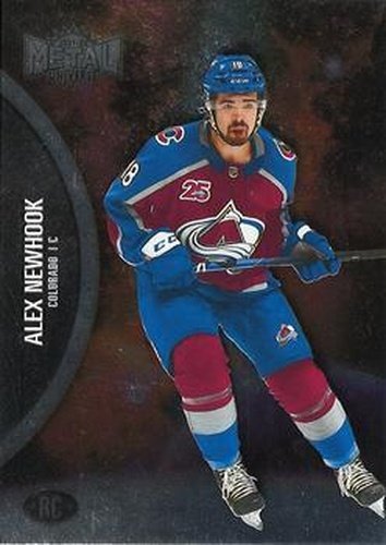 #180 Alex Newhook - Colorado Avalanche - 2021-22 Skybox Metal Universe Hockey