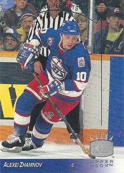 #180 Alexei Zhamnov - Winnipeg Jets - 1993-94 Upper Deck - SP Hockey