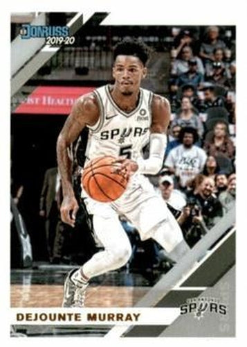 #180 Dejounte Murray - San Antonio Spurs - 2019-20 Donruss Basketball