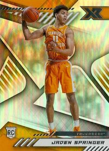 #180 Jaden Springer - Tennessee Volunteers - 2021 Panini Chronicles Draft Picks Basketball
