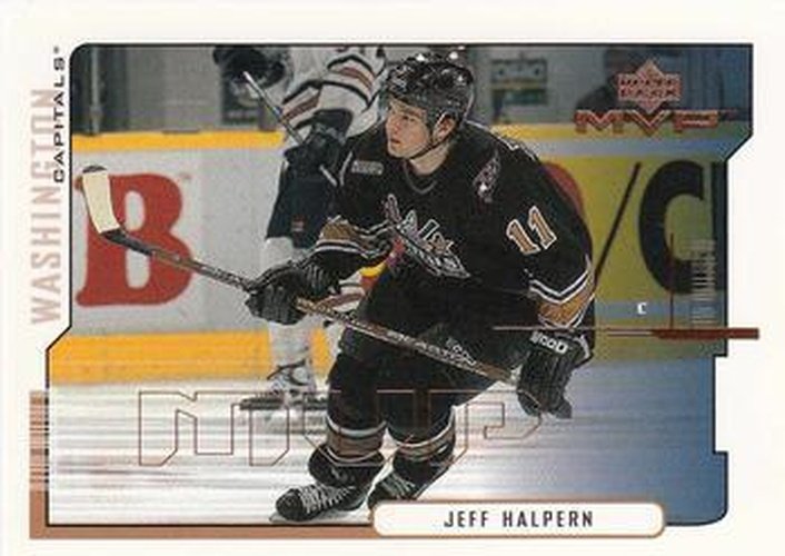 #180 Jeff Halpern - Washington Capitals - 2000-01 Upper Deck MVP Hockey