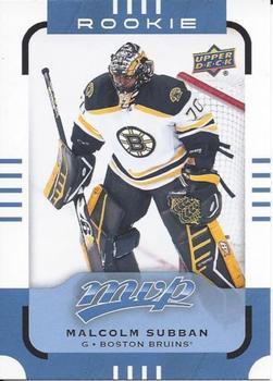 #180 Malcolm Subban - Boston Bruins - 2015-16 Upper Deck MVP Hockey