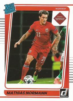 #180 Mathias Normann - Norway - 2021-22 Donruss Road to FIFA World Cup Qatar 2022 Soccer