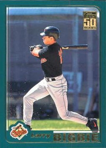 #T180 Larry Bigbie - Baltimore Orioles - 2001 Topps Traded & Rookies Baseball