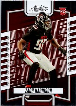 #180 Zach Harrison - Atlanta Falcons - 2023 Panini Absolute Football