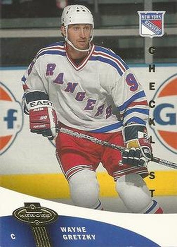 #180 Wayne Gretzky - New York Rangers - 2000-01 Upper Deck Heroes Hockey