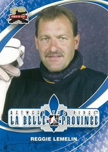 #180 Reggie Lemelin - Boston Bruins - 2011-12 In The Game Between The Pipes Hockey