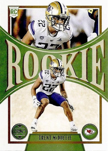 #180 Trent McDuffie - Kansas City Chiefs - 2022 Panini Legacy Football