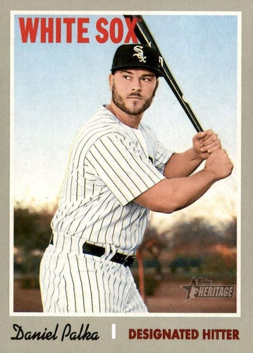#180 Daniel Palka - San Diego Padres - 2019 Topps Heritage Baseball