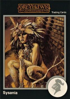#180 Sysania - 1991 TSR Advanced Dungeons & Dragons - Silver