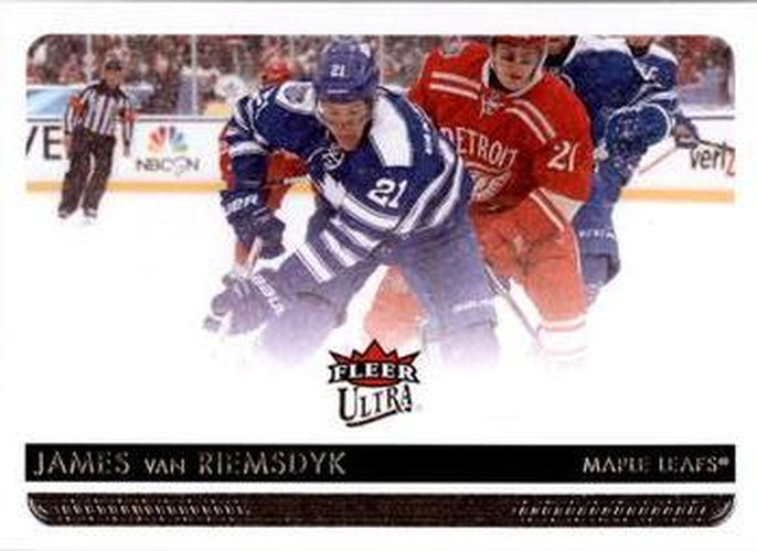 #180b James van Riemsdyk - Toronto Maple Leafs - 2014-15 Ultra Hockey