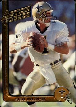 #180b Steve Walsh - New Orleans Saints - 1991 Action Packed Football