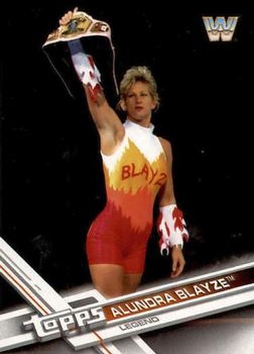 #181 Alundra Blayze - 2017 Topps WWE Then Now Forever Wrestling