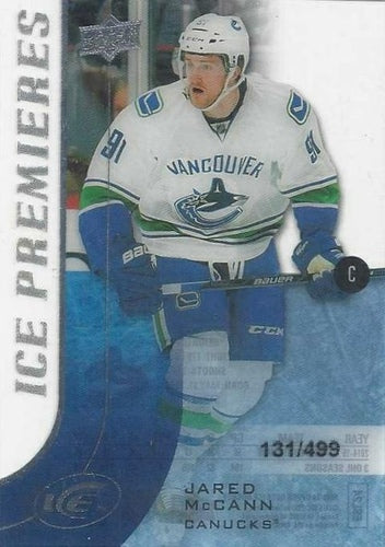 #181 - Jared McCann - Vancouver Canucks - 2015-16 Upper Deck Ice Hockey