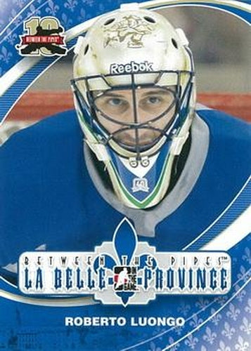 #181 Roberto Luongo - Vancouver Canucks - 2011-12 In The Game Between The Pipes Hockey