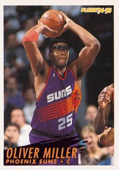#181 Oliver Miller - Phoenix Suns - 1994-95 Fleer Basketball