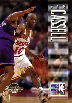 #181 Sam Cassell - Houston Rockets - 1994-95 SkyBox Premium Basketball