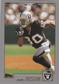 #181 Andre Rison - Oakland Raiders - 2001 Topps Football