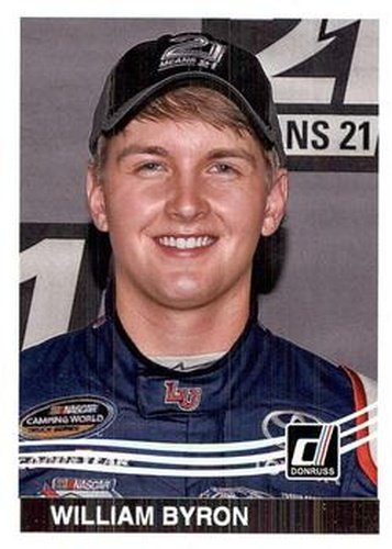 #181 William Byron - JR Motorsports - 2017 Donruss Racing