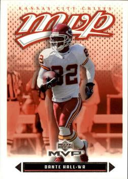 #181 Dante Hall - Kansas City Chiefs - 2003 Upper Deck MVP Football