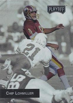 #181 Chip Lohmiller - Washington Redskins - 1993 Playoff Football