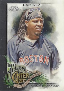 #181 Manny Ramirez - Boston Red Sox - 2022 Topps Allen & Ginter Chrome Baseball
