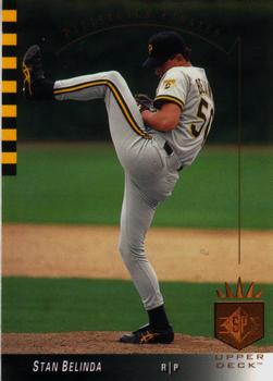 #181 Stan Belinda - Pittsburgh Pirates - 1993 SP Baseball