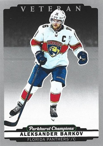 #181 Aleksander Barkov - Florida Panthers - 2022-23 Parkhurst Champions - Silver Hockey