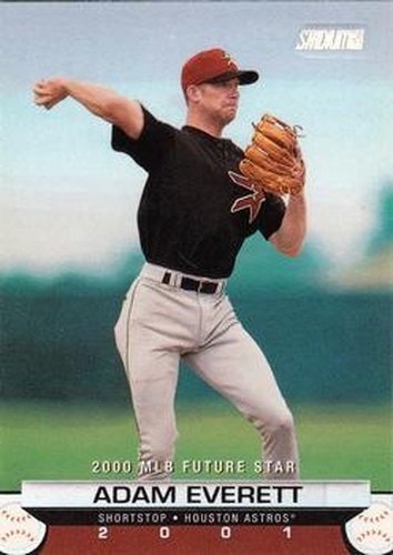 #181 Adam Everett - Houston Astros - 2001 Stadium Club Baseball